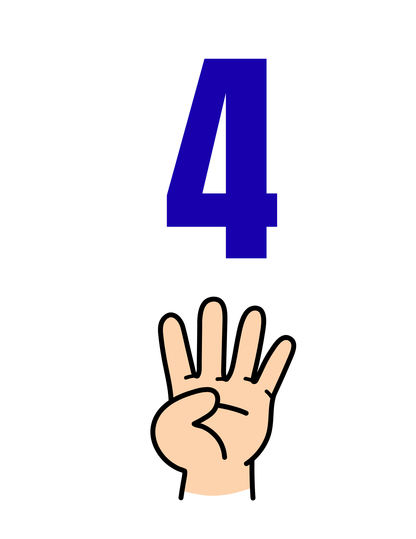 Number  Cards US Letter