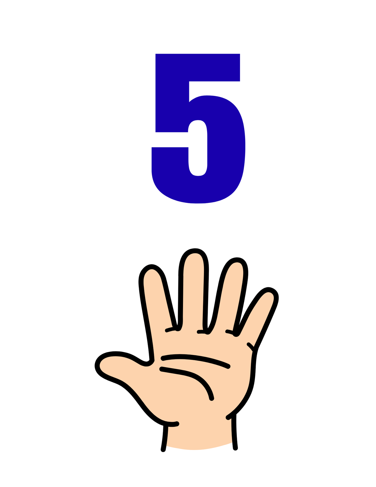 Number  Cards US Letter