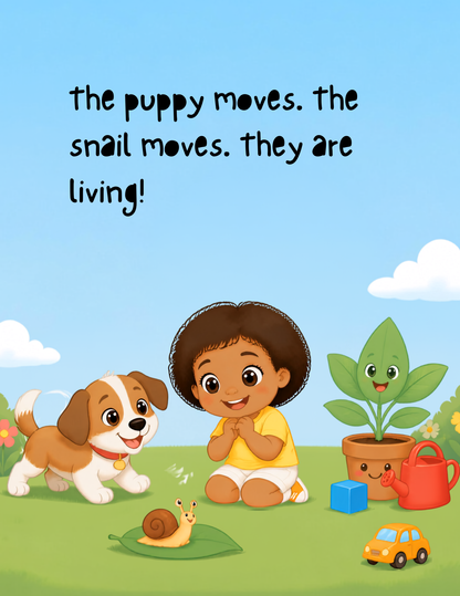 Mia Finds Living Things