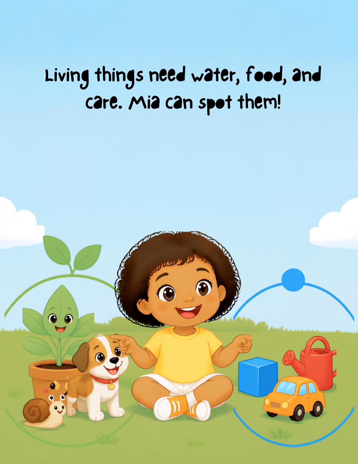 Mia Finds Living Things
