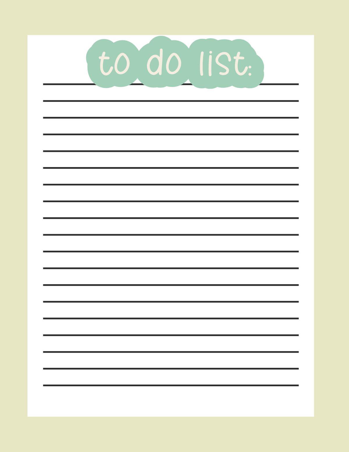 Aesthetic To Do List & Notepad Digital Bundle