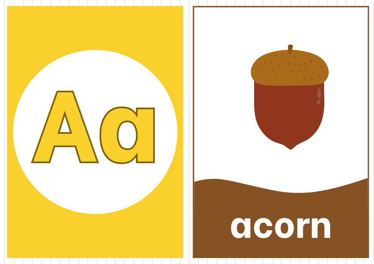 Montessori Phonics & Vocabulary Flashcards Set | Printable Alphabet & Object Cards (Digital Download)