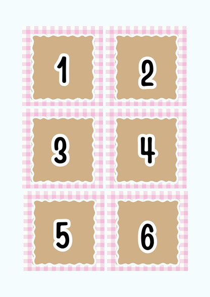 Numbers 1-100 Flashcards & Counting Cards | Printable Pre-K Math Montessori Learning PDF