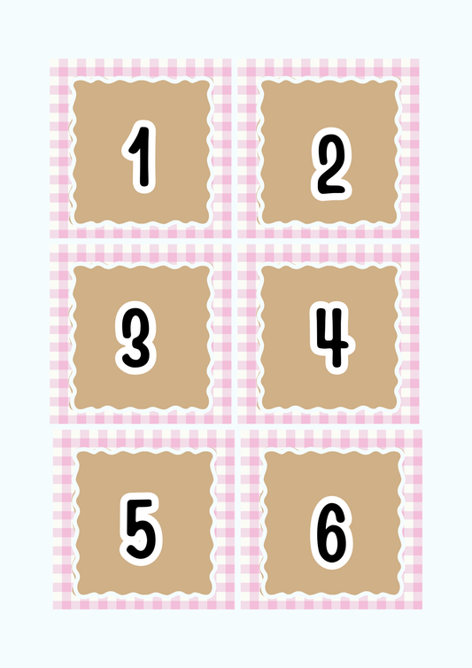 Numbers 1-100 Flashcards & Counting Cards | Printable Pre-K Math Montessori Learning PDF