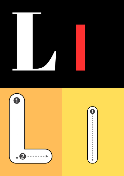 Alphabet Flashcards A to Z | Minimalist Preschool Letter Learning Printable