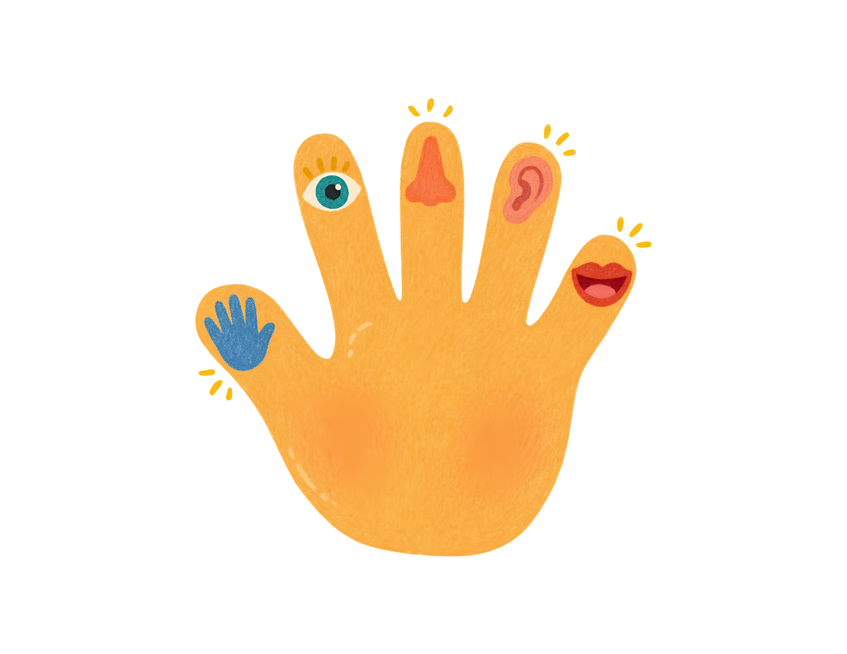 Hello, Senses! Toddler Sensory Book | Montessori Printable Quiet Book
