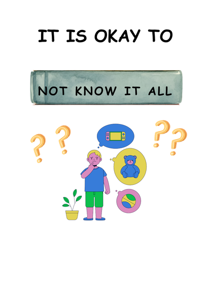 It Is Okay To Growth Mindset Affirmations Toddler Wall Art Printable