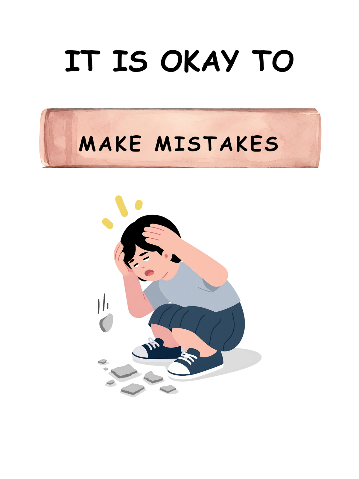 It Is Okay To Growth Mindset Affirmations Toddler Wall Art Printable