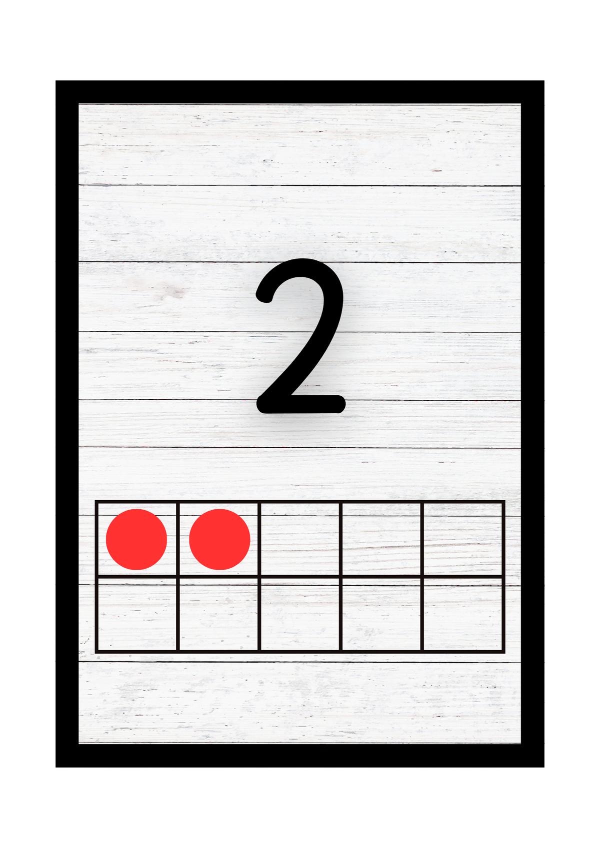 Math Count With Me For Toddlers |Ten Frame Flashcards &counting Printable
