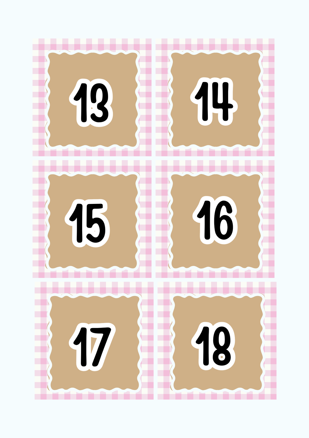 Numbers 1-100 Flashcards & Counting Cards | Printable Pre-K Math Montessori Learning PDF