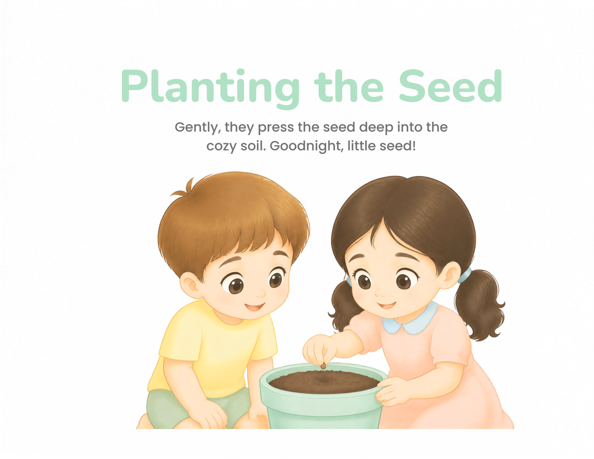 The Tiny Seed  Printable Montessori Storybook & Sequencing Activity Pages