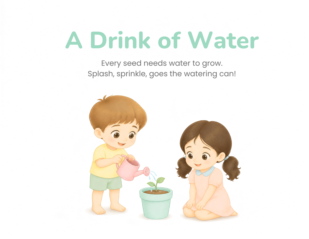 The Tiny Seed  Printable Montessori Storybook & Sequencing Activity Pages