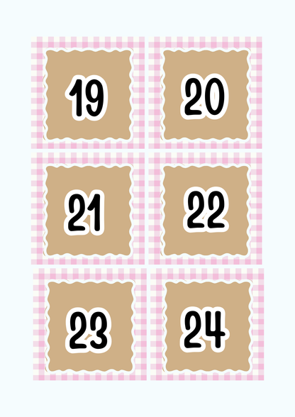 Numbers 1-100 Flashcards & Counting Cards | Printable Pre-K Math Montessori Learning PDF