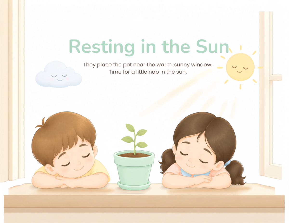 The Tiny Seed  Printable Montessori Storybook & Sequencing Activity Pages
