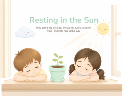 The Tiny Seed  Printable Montessori Storybook & Sequencing Activity Pages