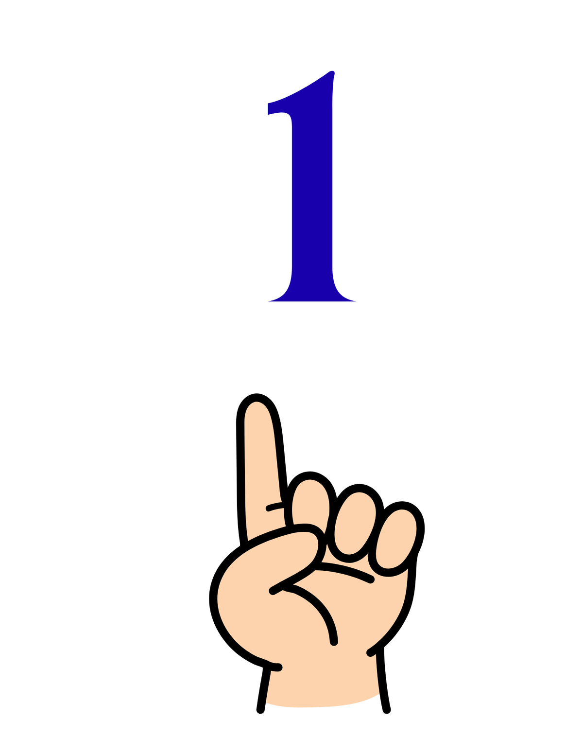Number  Cards US Letter