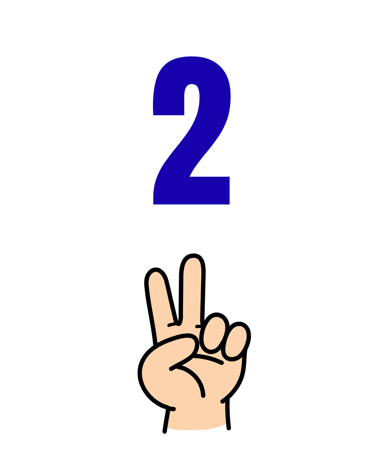 Number  Cards US Letter