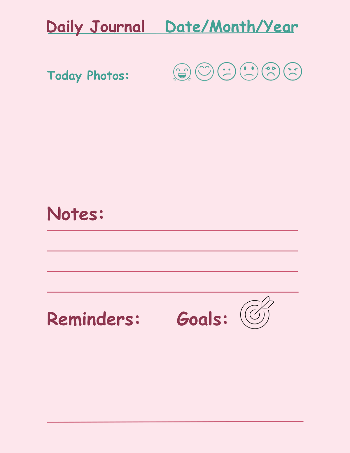Aesthetic To Do List & Notepad Digital Bundle