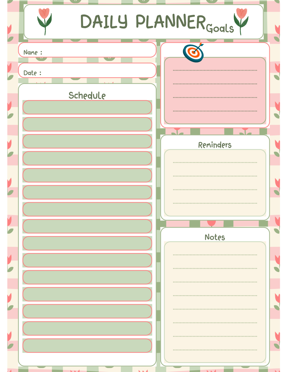 Aesthetic To Do List & Notepad Digital Bundle