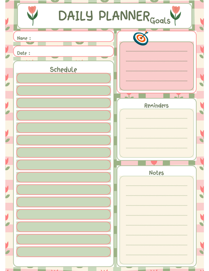 Aesthetic To Do List & Notepad Digital Bundle