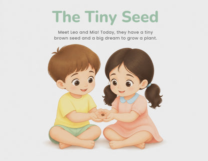 The Tiny Seed  Printable Montessori Storybook & Sequencing Activity Pages